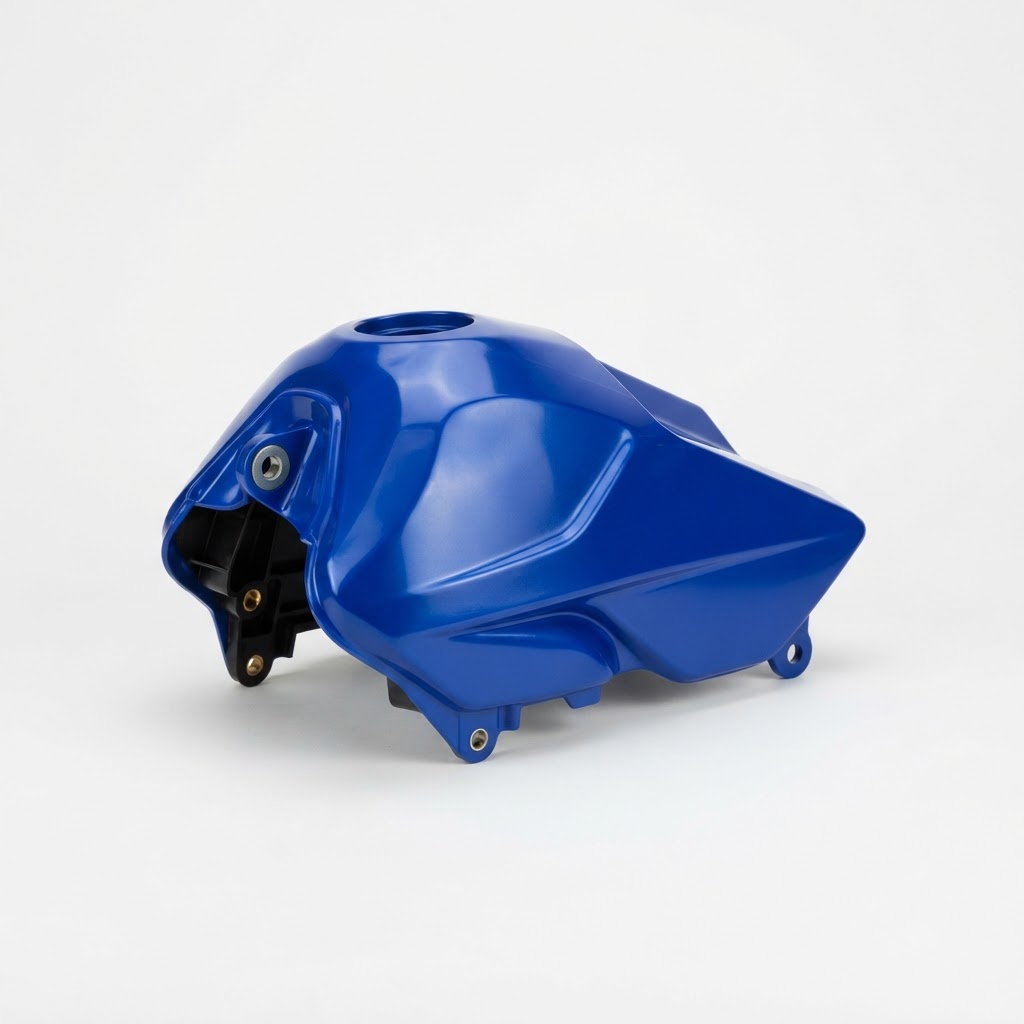 Racecraft 2 Plastic Fuel Tank Covers Blue Banshee