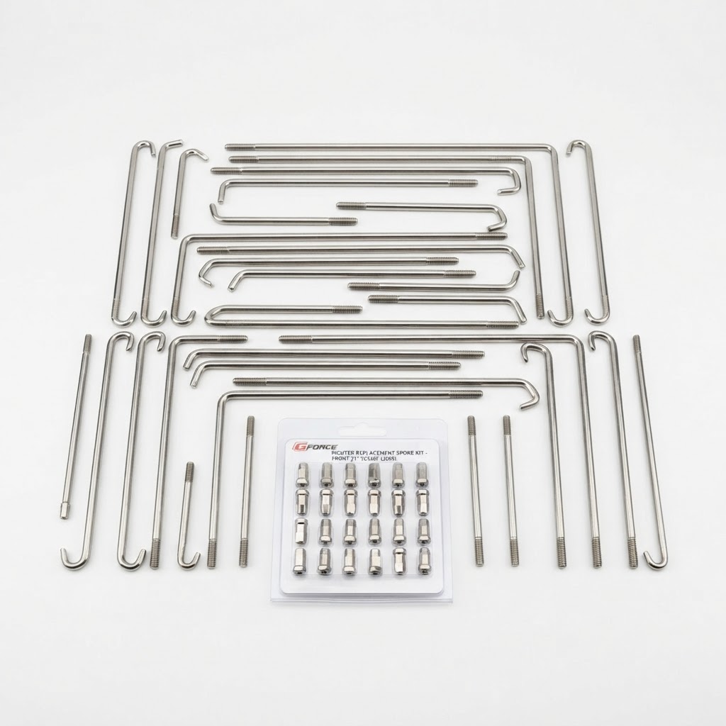 GFORCE Richter Replacement Spoke Kit - Front 21" 2009 YZ450F