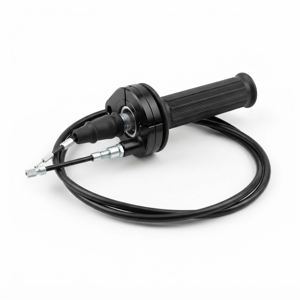 Psychic Universal Twist Throttle Unit Double Cable KTM