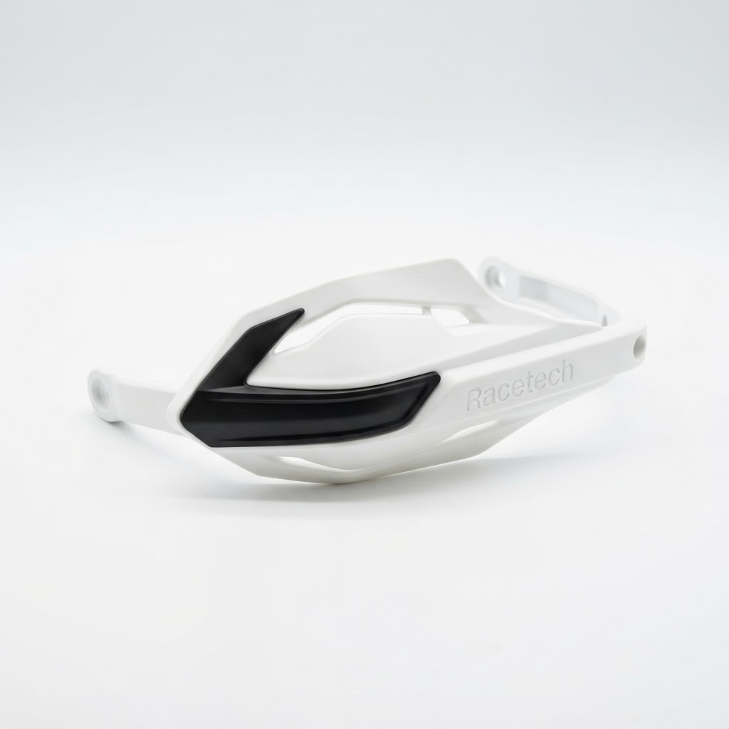 Racetech Hp3 Adventure Handguard White Black No Moun