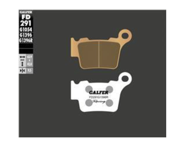 Galfer Rear SINTER RACING OFF-ROAD BRAKE PADS (KTM