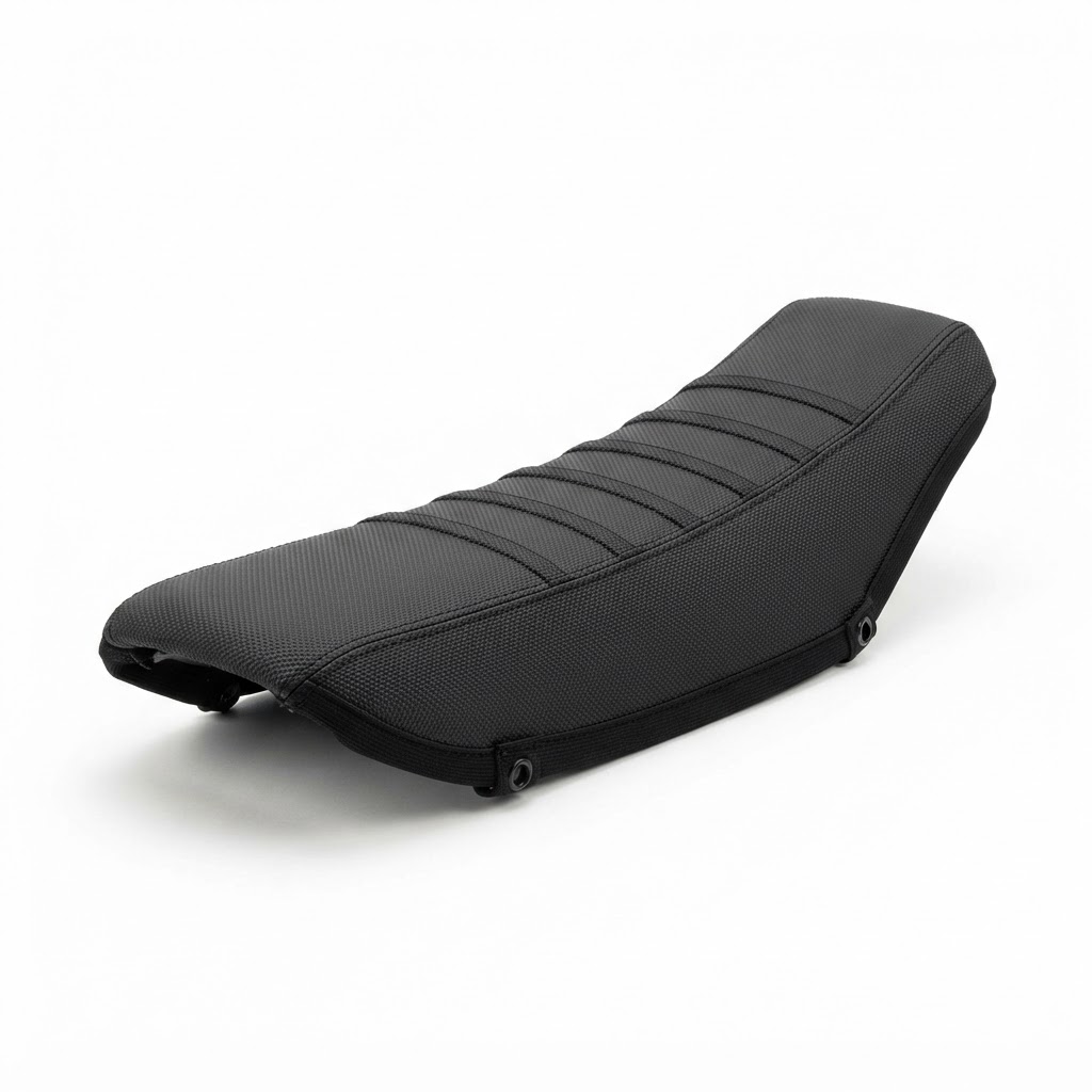 Attack Graphics Gripper Seat Cover Black - 2002 Yamaha YZ250