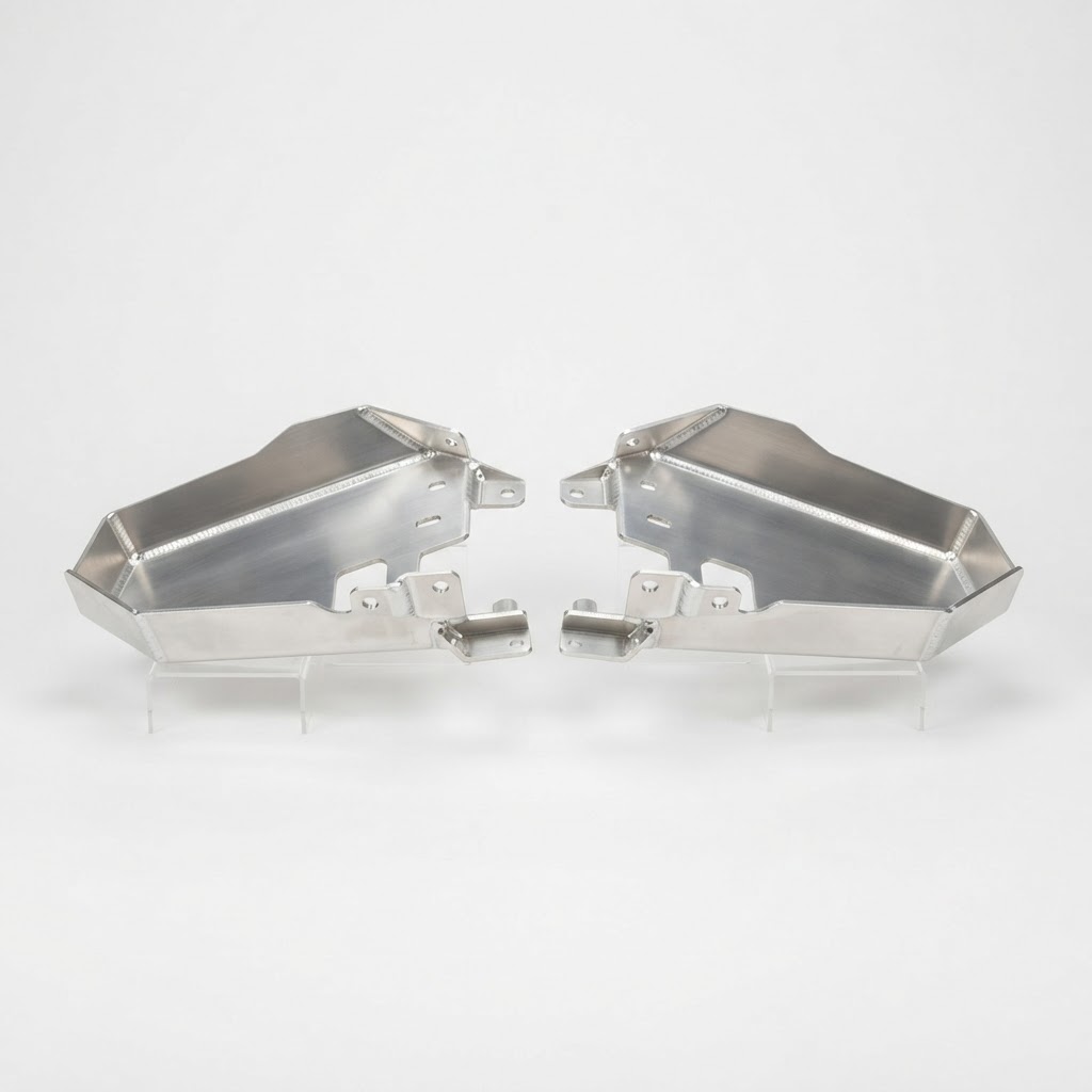 SSS Yamaha YFZ450R A-Arm Guards Front - Alu