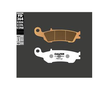 Galfer Front SINTER RACING OFF-ROAD BRAKE PADS (Ya