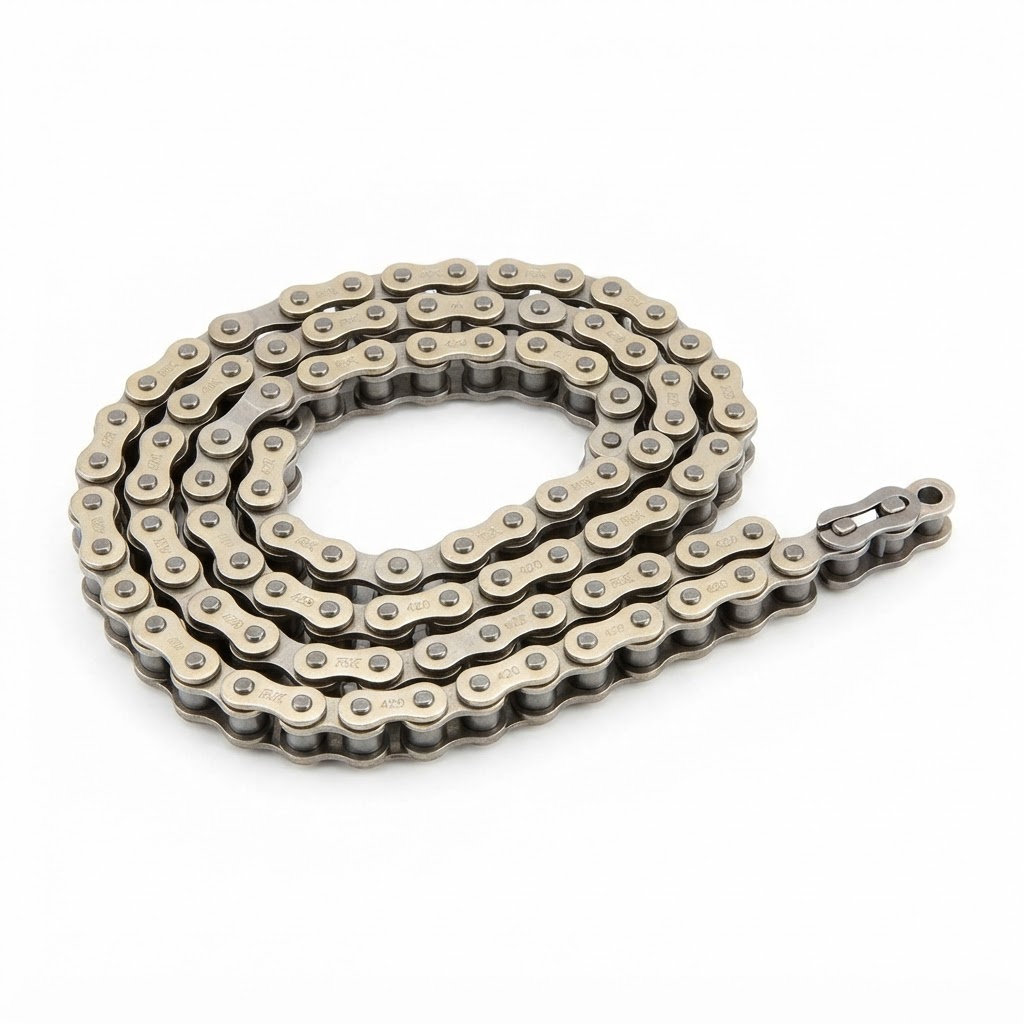 RK Premium 420 Motocross No Seal Chain With Clip 140 Links
