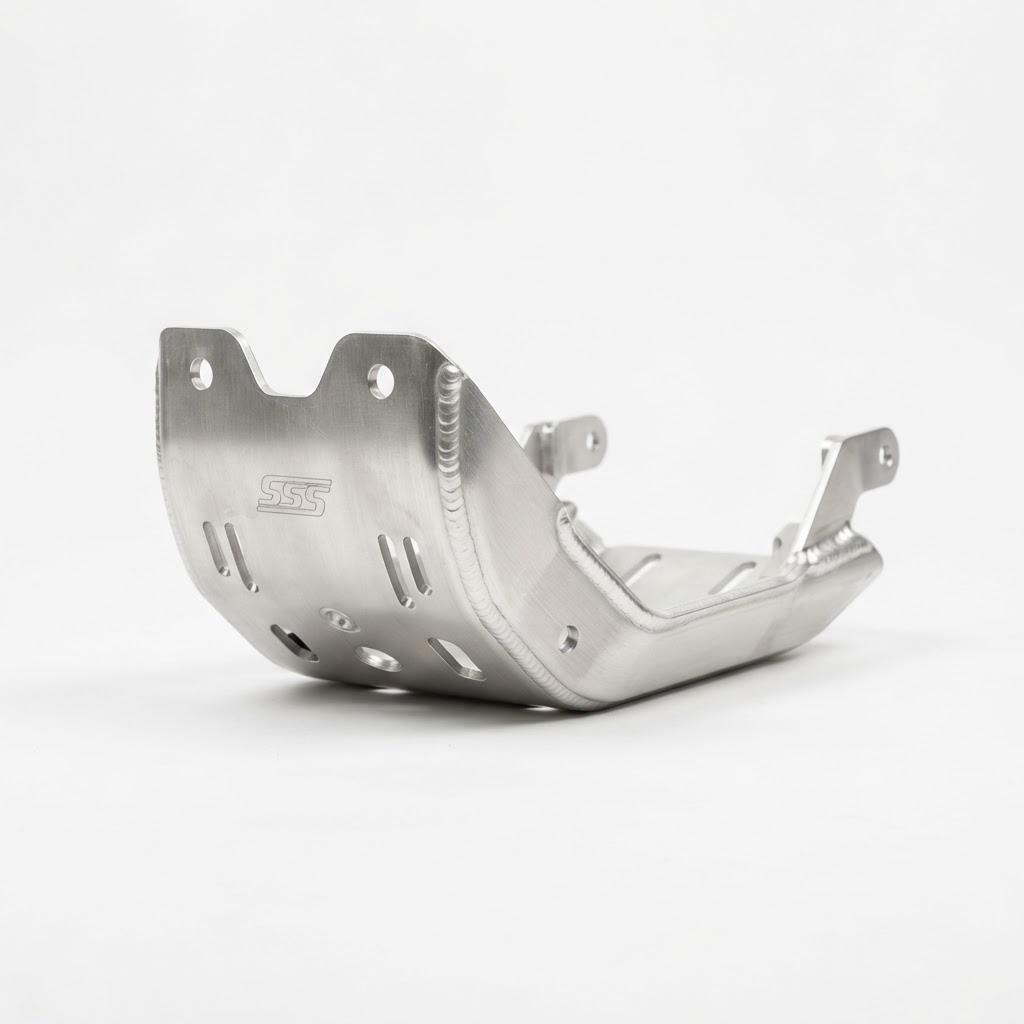SSS Yamaha WR/YZ 250 '09 Bash Plate - Alu