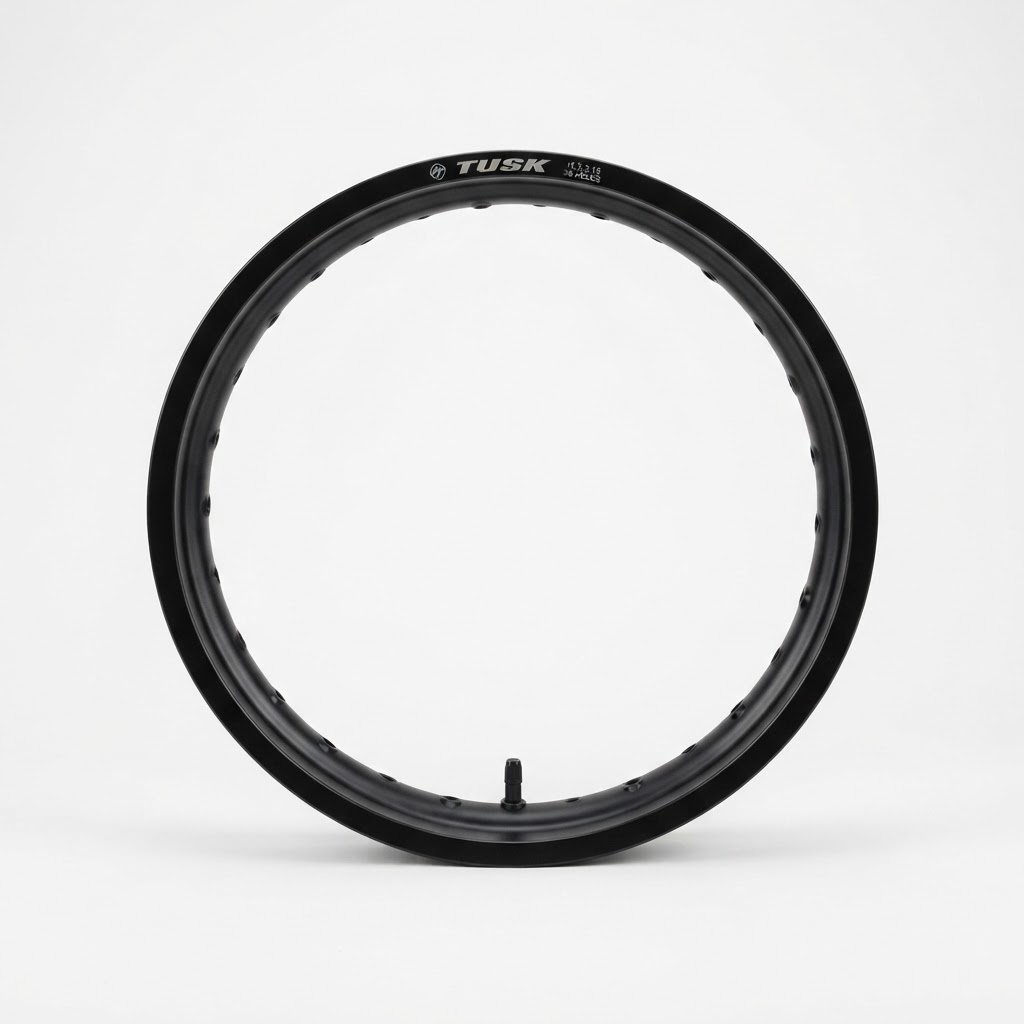 Tusk Rim 18x2.15 36 Holes - Fit Most Bikes Rear - Black
