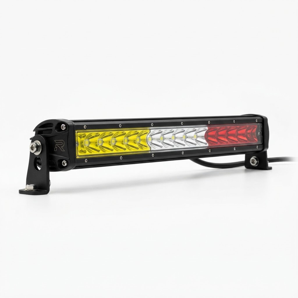 Racecraft SXS Dust Light Yellow Led Chase Bar