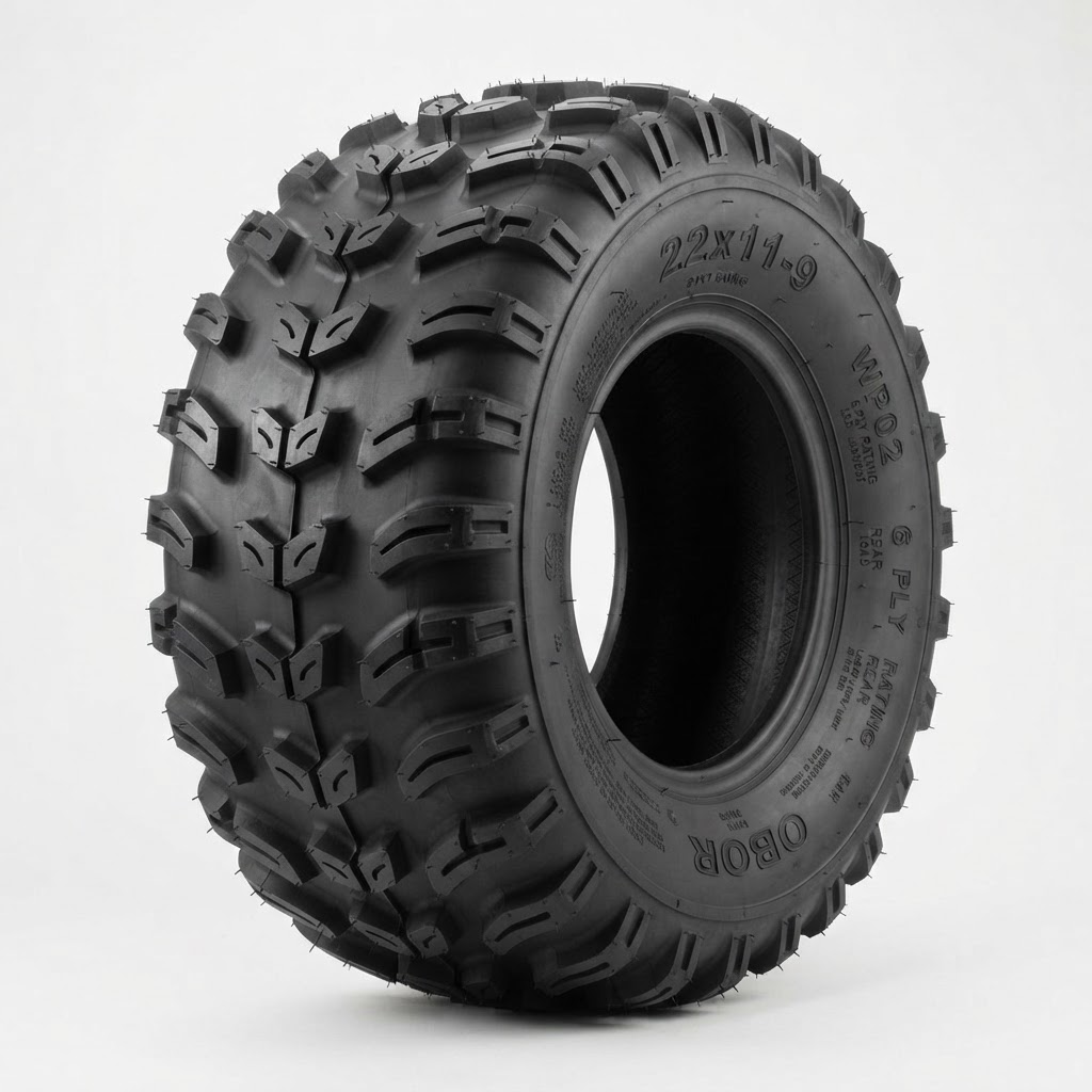 Obor Tyre Rear 22x11-9 6Ply WP02  Pattern