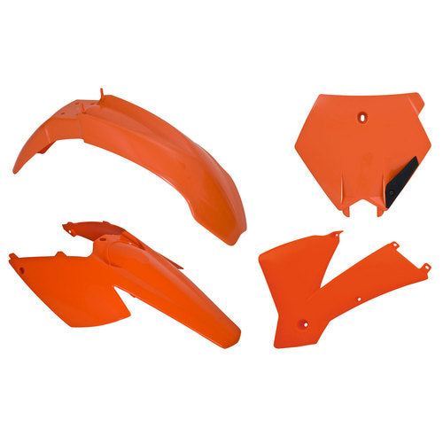 Racetech Plastics kit 4 Pcs Orange KTM 250/450 SX/SXF '03, 1