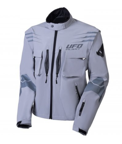 UFO MX JACKET ENDURO TAIGA GREY/BLACK XL