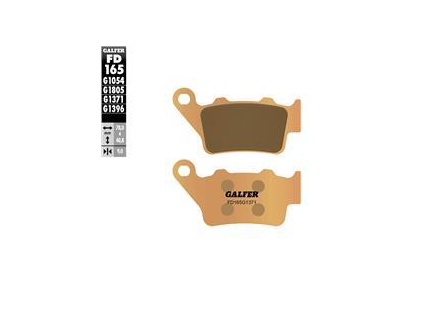 Galfer REAR SINTER STREET BRAKE PADS (T7, 650-800G