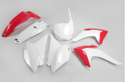 Plastic Kit red for Honda CRF 230 F (2015-26)