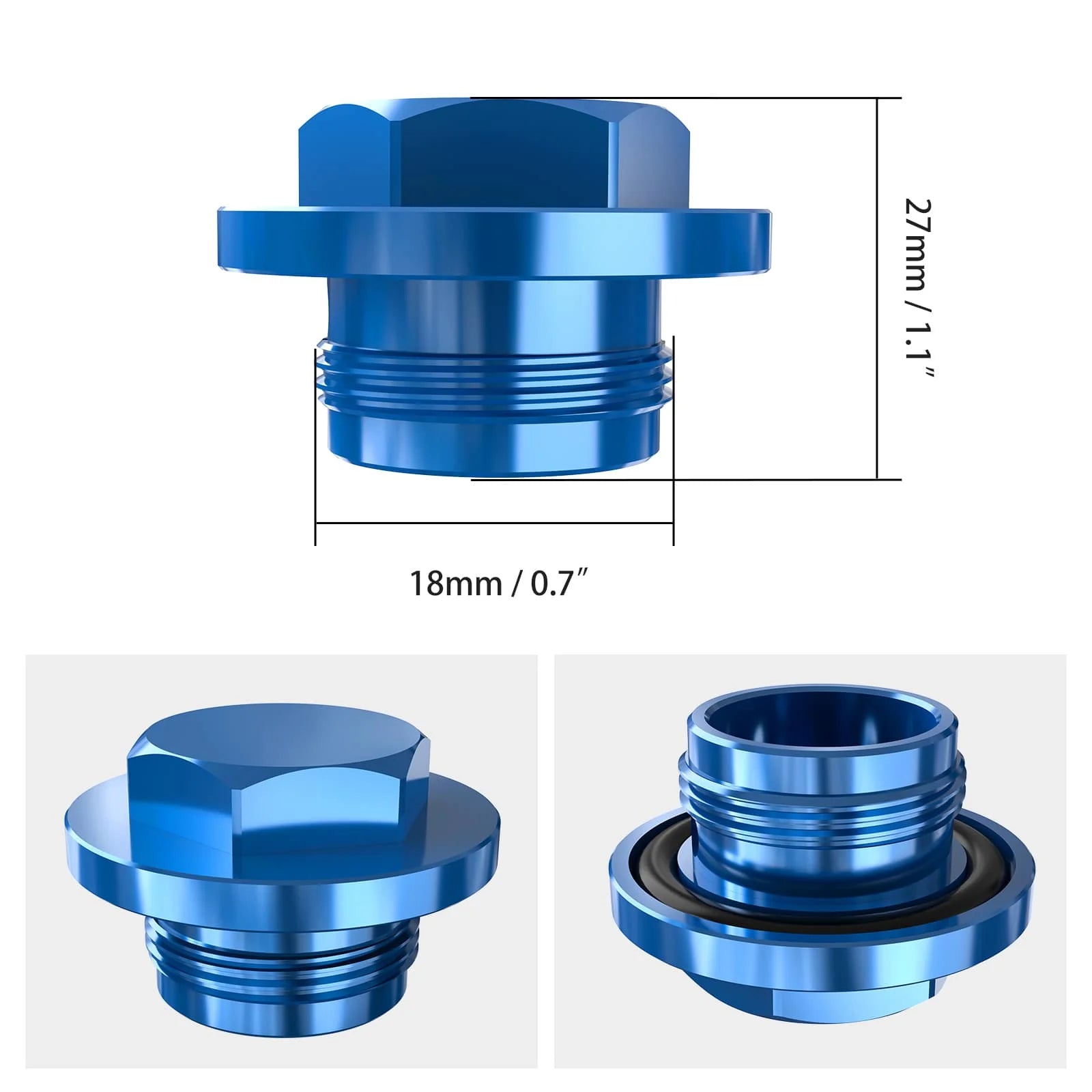 Racecraft Keihin Carburetor Drain Plug