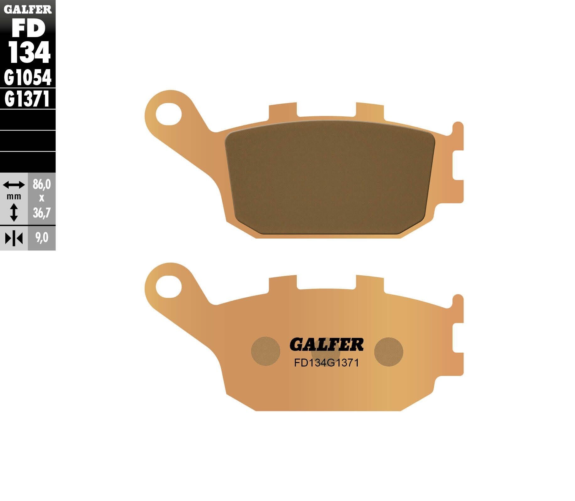 Galfer Honda CRF 1000 Africa T Rear SINTER STREET