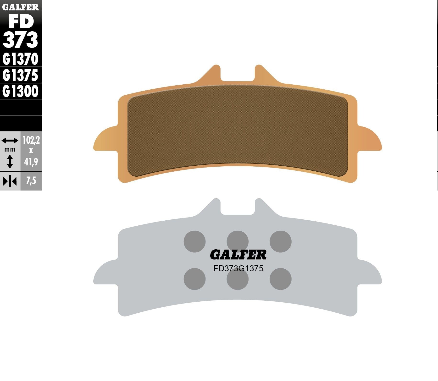 Galfer SINTER SPORT BRAKE PADS