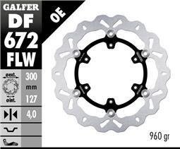 Galfer KTM 950S/990R Front DISC WAVE FLOATING (C.