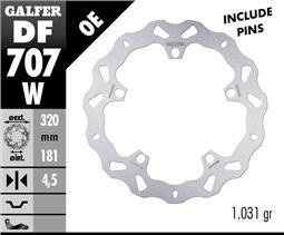 Galfer DISC WAVE FIXED 320x4.5mm