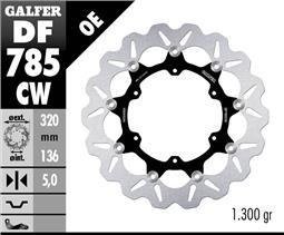 Galfer 1090-1290 Front DISC WAVE FLOATING COMPLETE