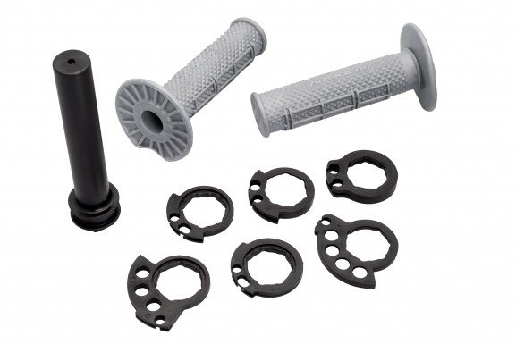 Neken SFH Throttle Tube + Grips Grey