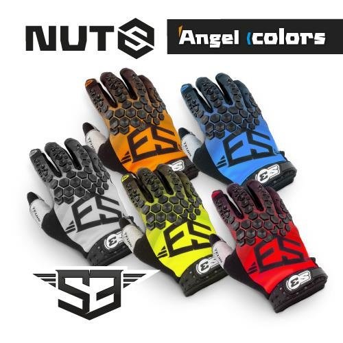 S3 Gloves Hard Enduro Angel Nuts - XL Yellow