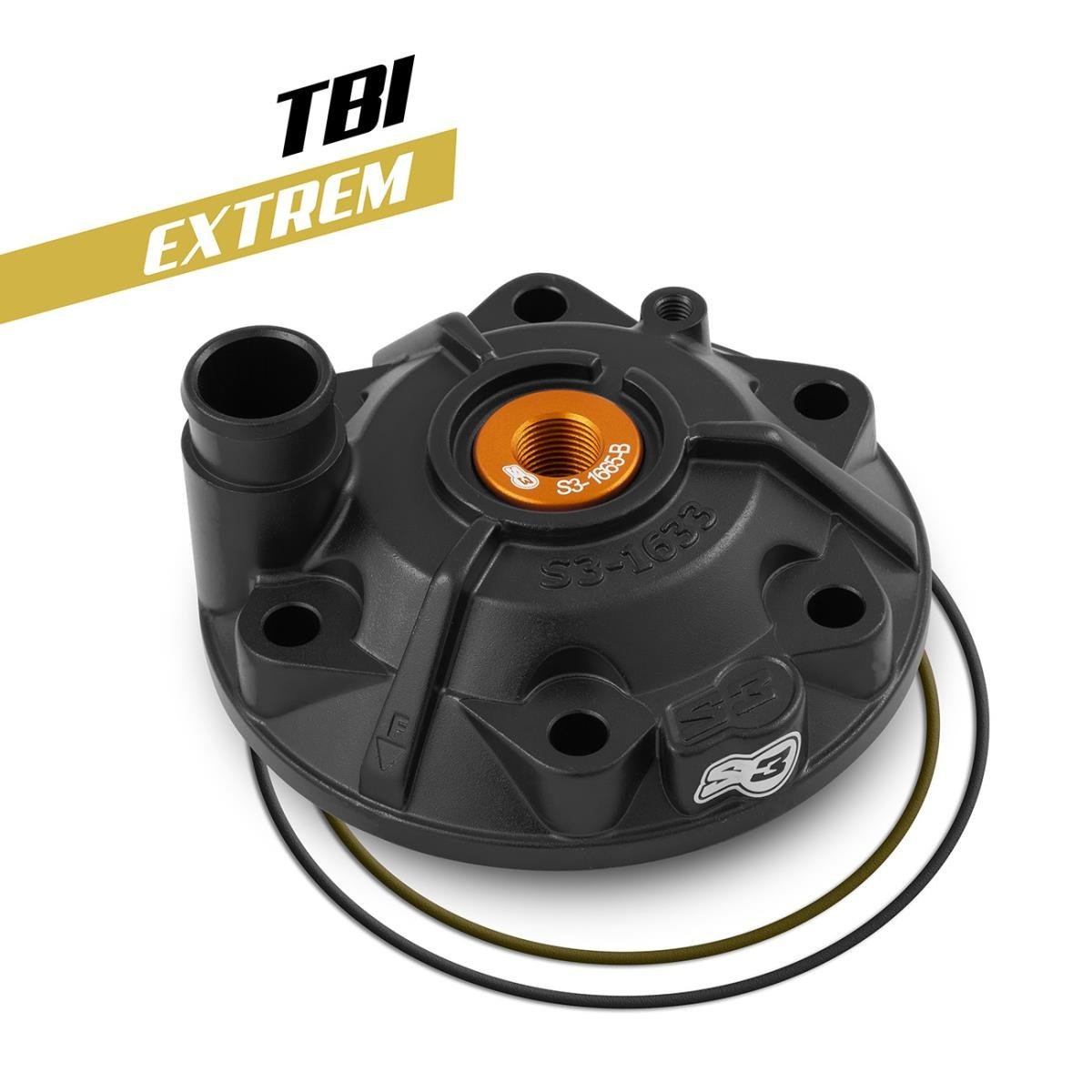 S3 Exreme Head Kit KTM 300 Black